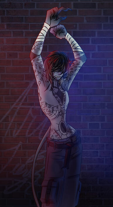 Eyeless Jack My Hero AU